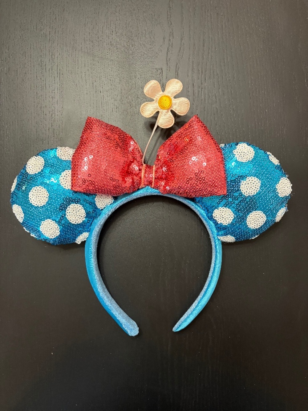 Disney Minnie Ear Headband Retro Minnie Mouse
